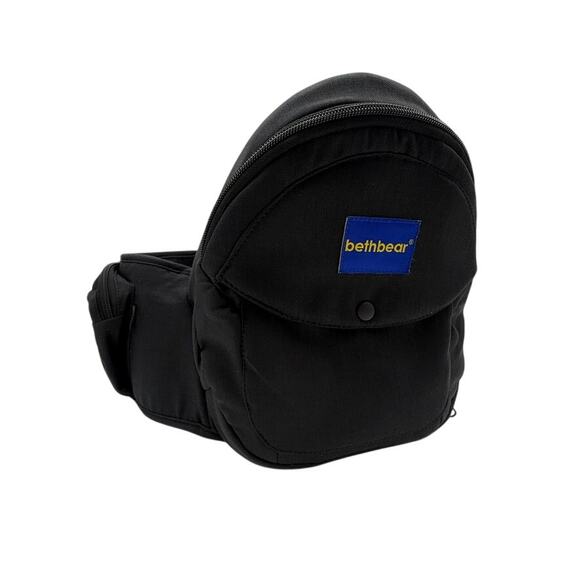 Berthbear Other - Bethbear Adjustable Support Waist Seat Carrier Belt with Storage Pouch Black
